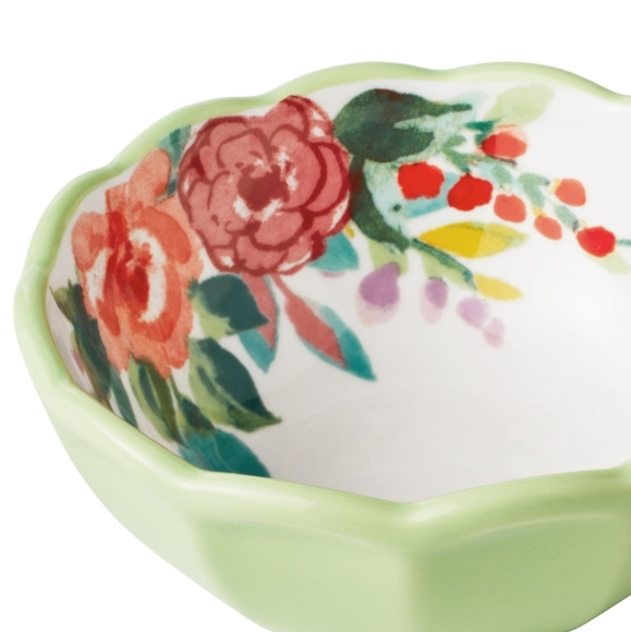 2024 ❤️ New Pioneer Woman Painted Meadow 4-Piece Condiment Set - Picture 6 of 10